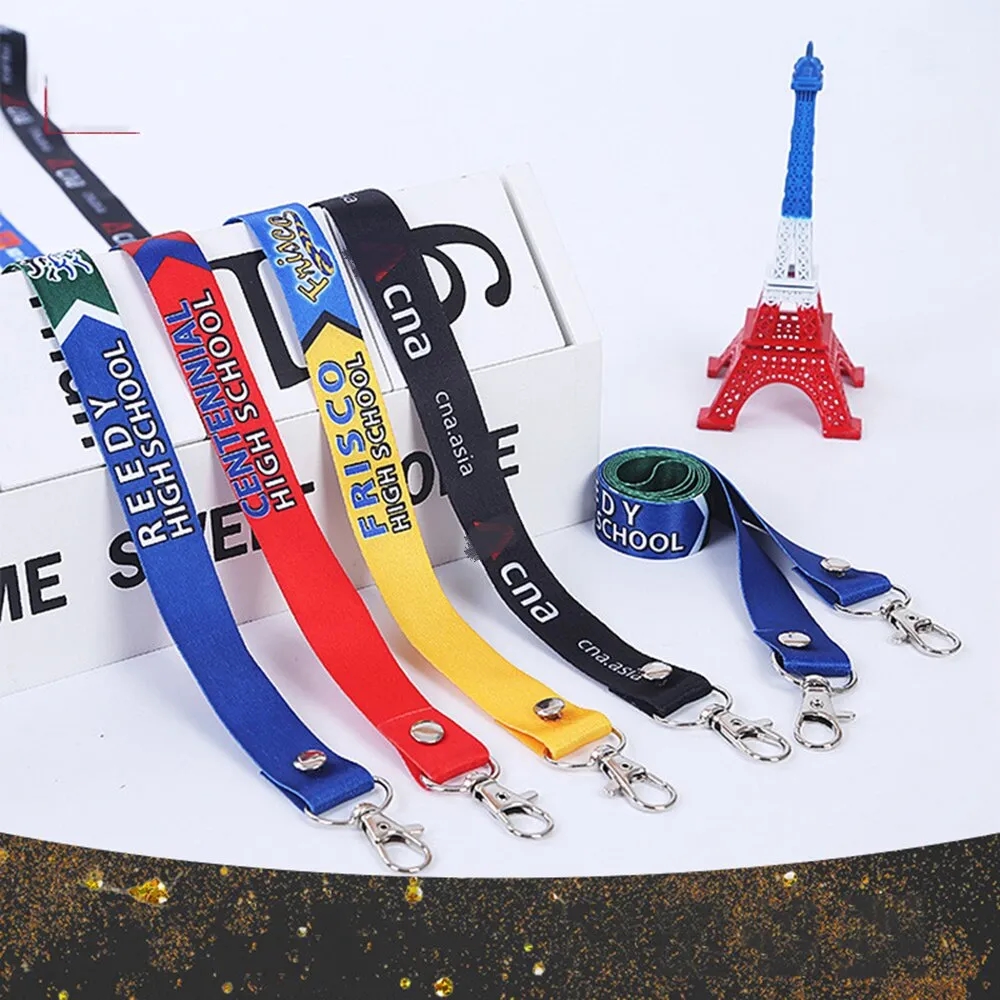 Custom Sublimation Lanyards Badge Holder 7