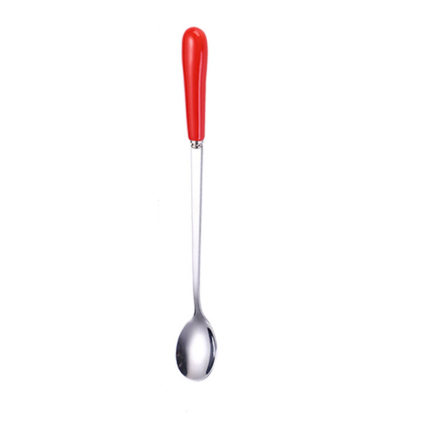 Stainless Steel Long Handled Coffee Spoon 10