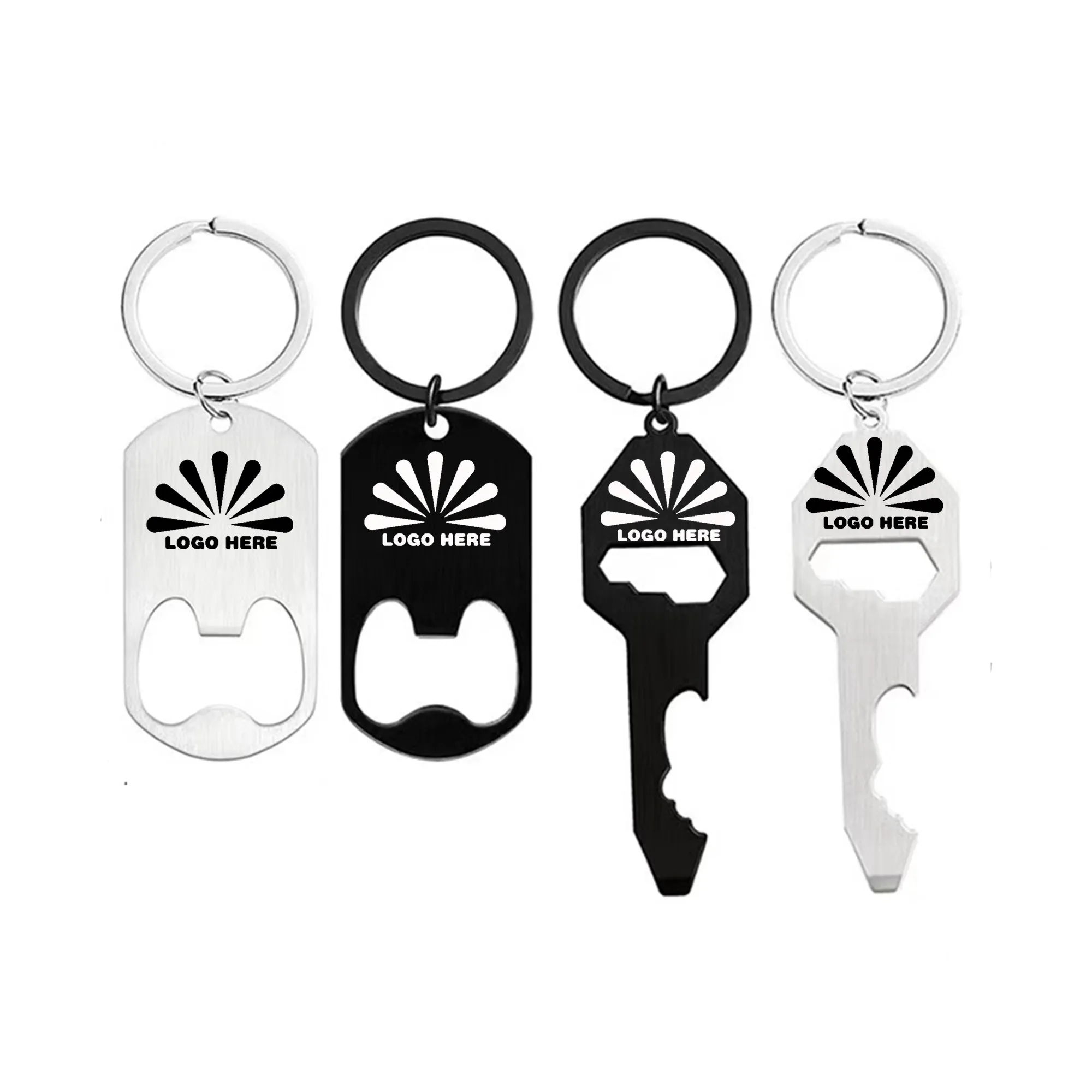 Keychain Blank Material Bottle Opener Customizable Logo 1