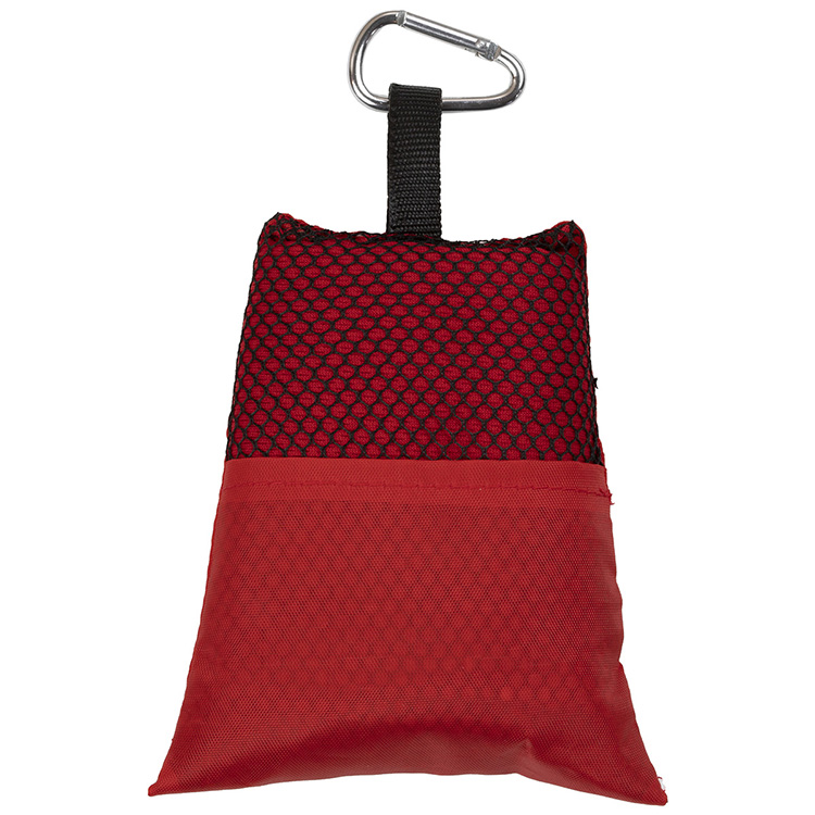 "Cool-n-Go" Full Size (12" x 32") Cooling Towel in Carabiner Pouch. 10
