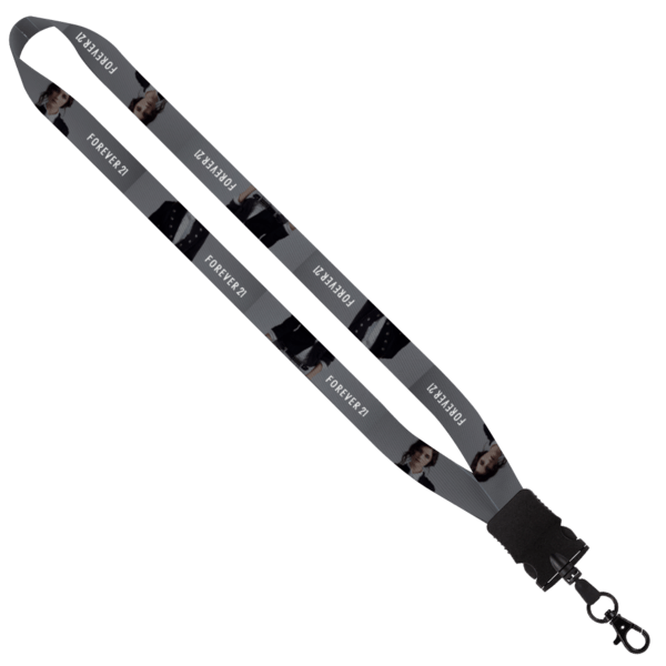3/4" Dye-Sublimated Waffle Weave Lanyard 57