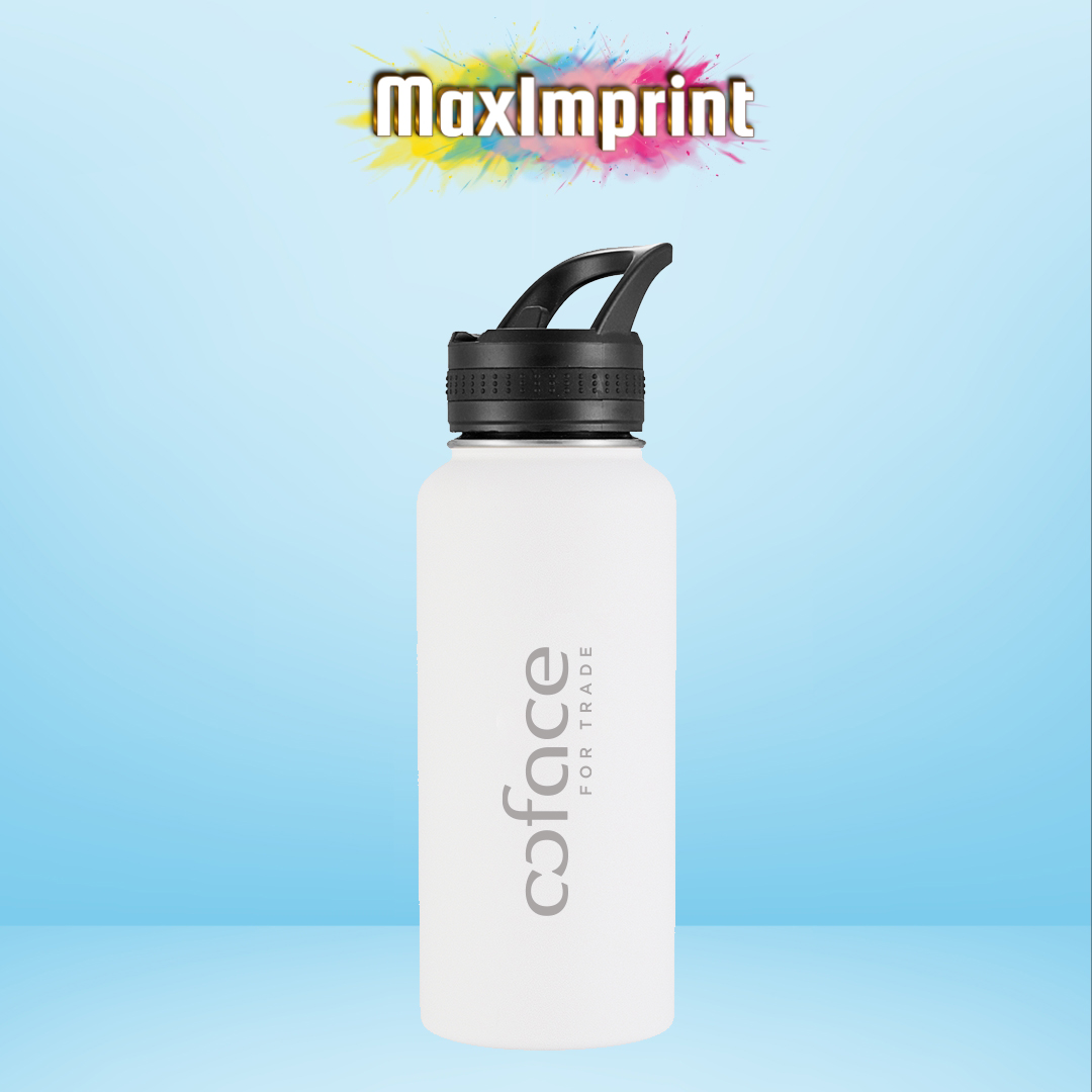 MaxImprint 32oz Stainless Steel Water Bottle 8