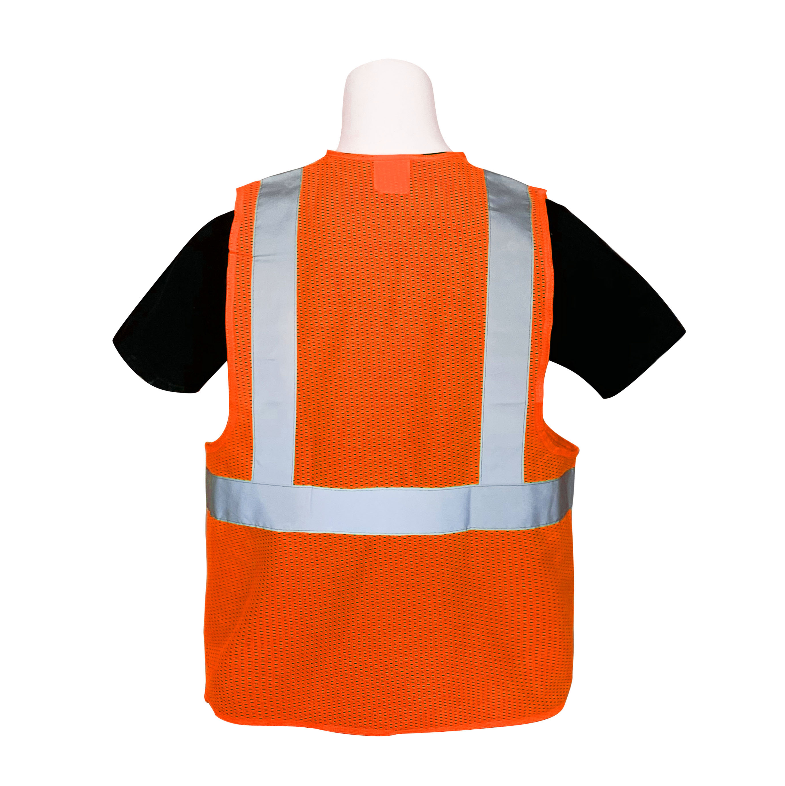 Mesh Fabric Reflective Safety Vest 4