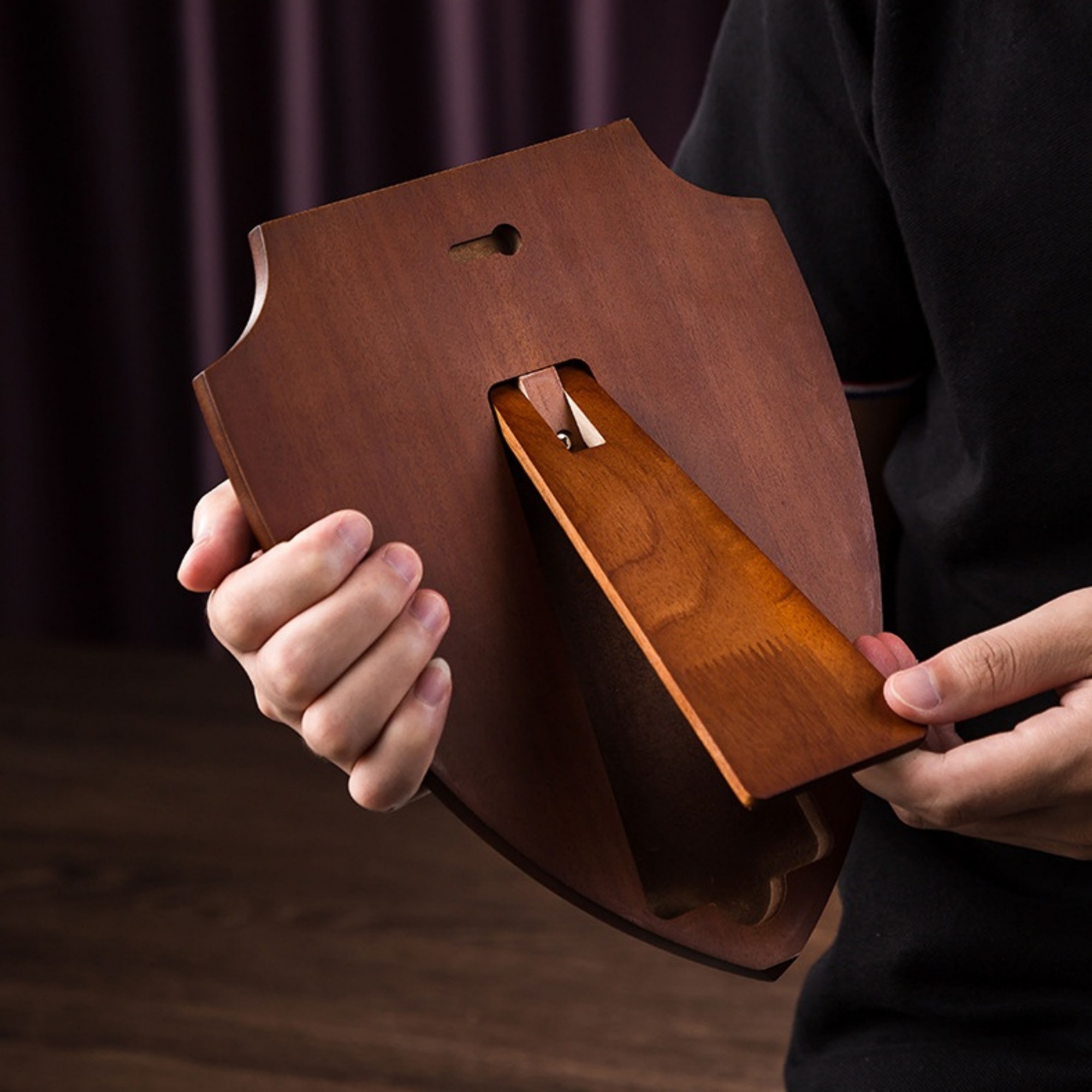 Wooden Shield Medal 3