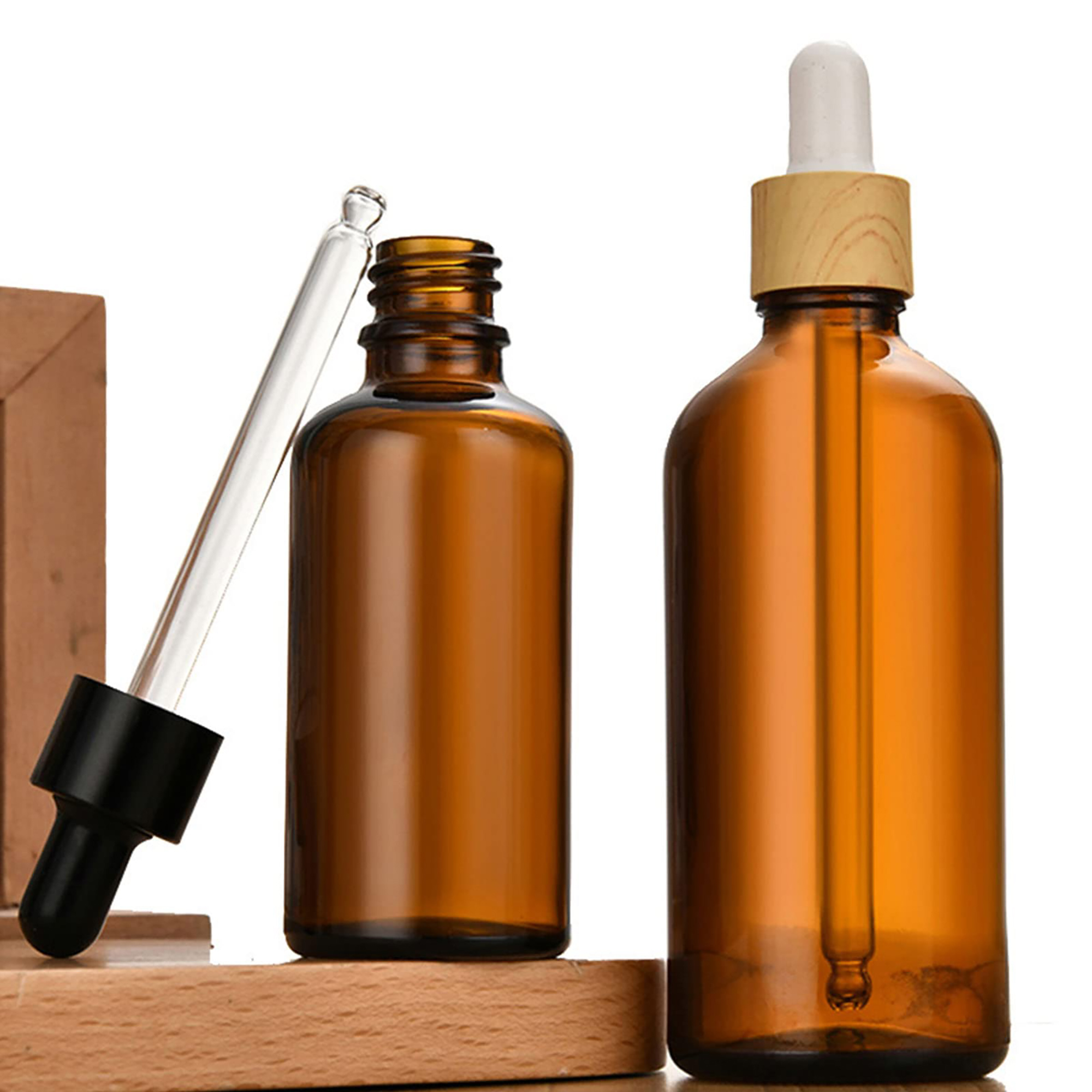 Glass Essential Oil Dropper Bottle 2