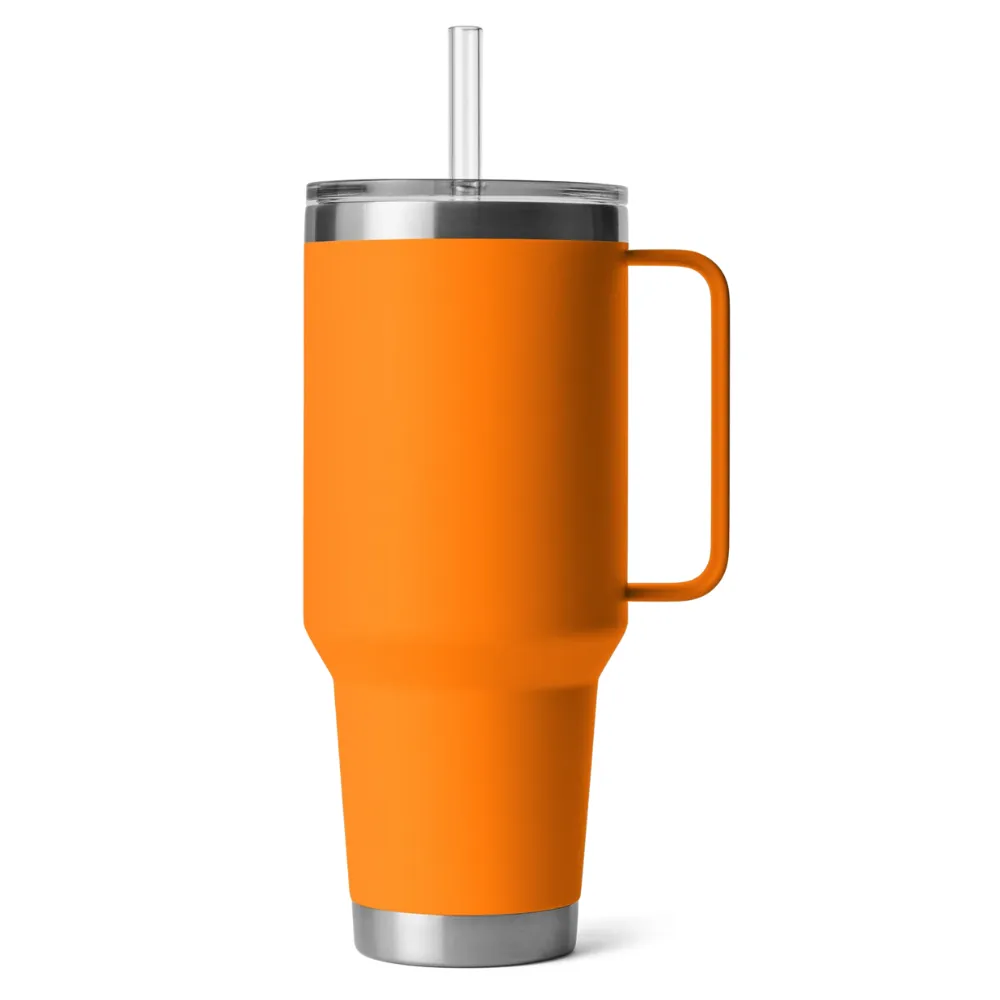 42oz. Insulated Tumbler with Handle and Straw 10