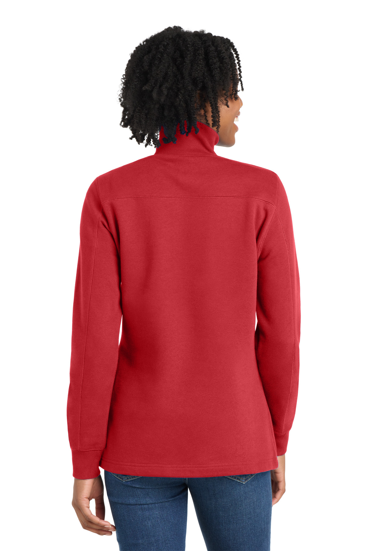 Sport-Tek Women's 1/4-Zip Sweatshirt. LST253 37