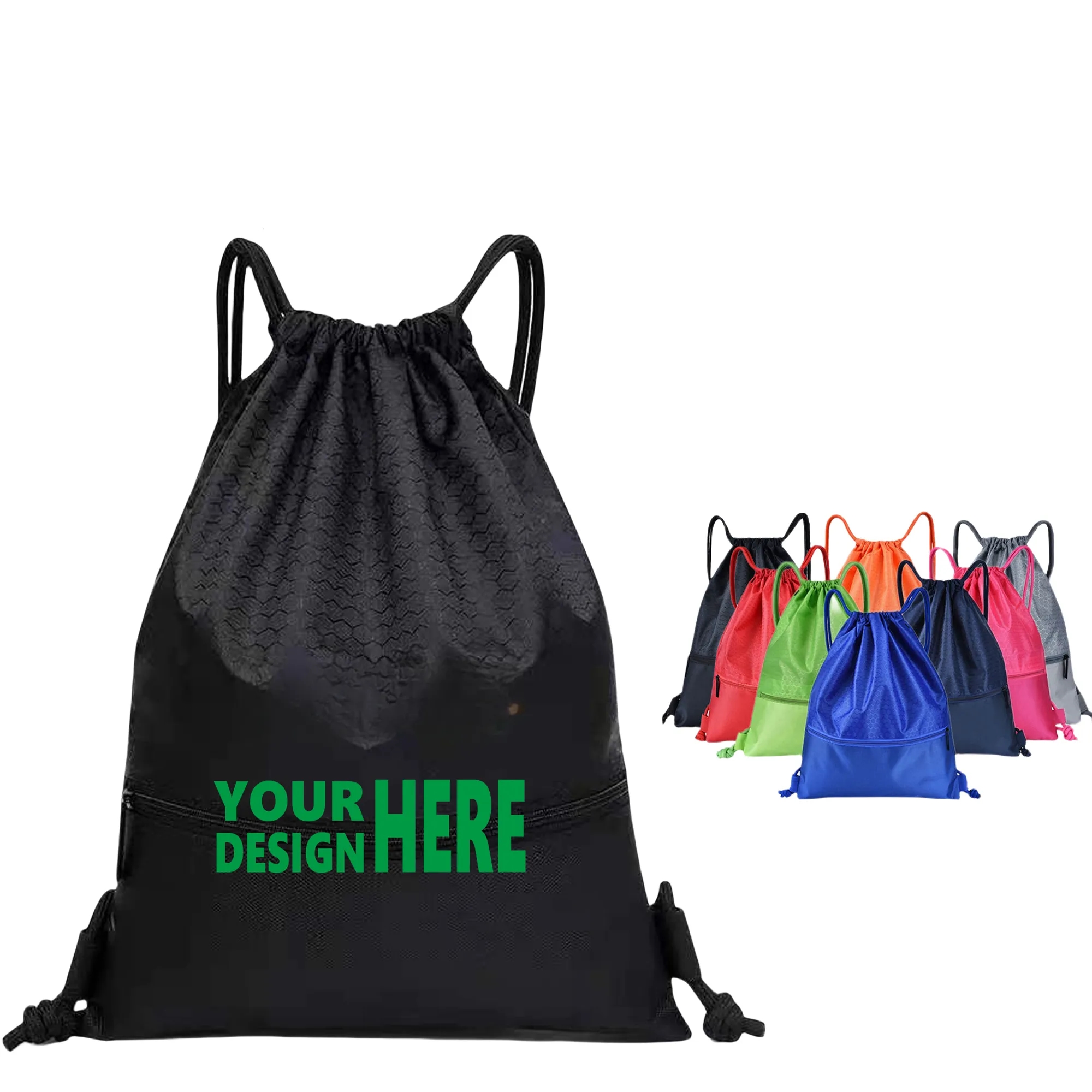 Waterproof Gym Drawstring Oxford Bags MOQ20 3