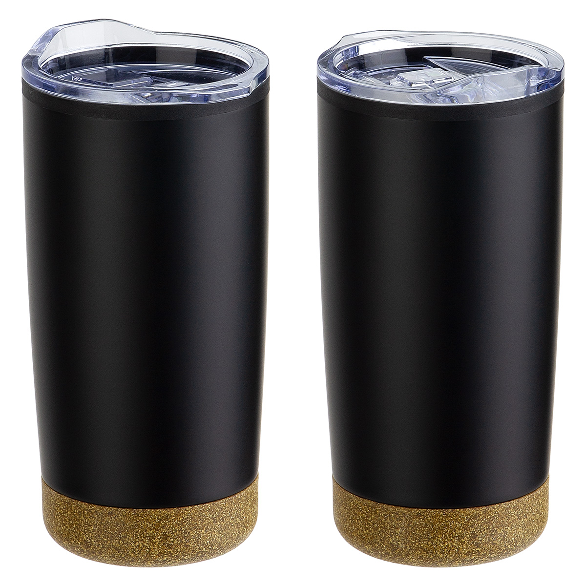 York 20 oz Stainless Steel/Polypropylene Tumbler with Cork Base 3