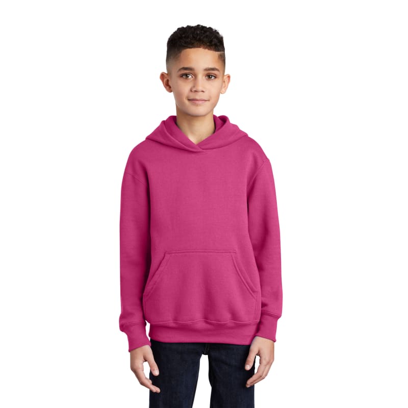 Port & Company - Youth Core Fleece Pullover Hooded Sweatshirt. 75