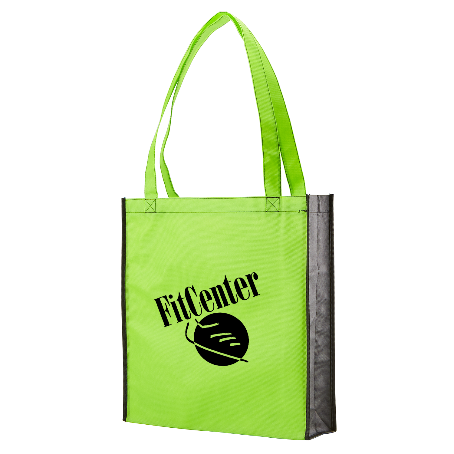 Two-Tone Non-Woven Convention Tote Bag 10