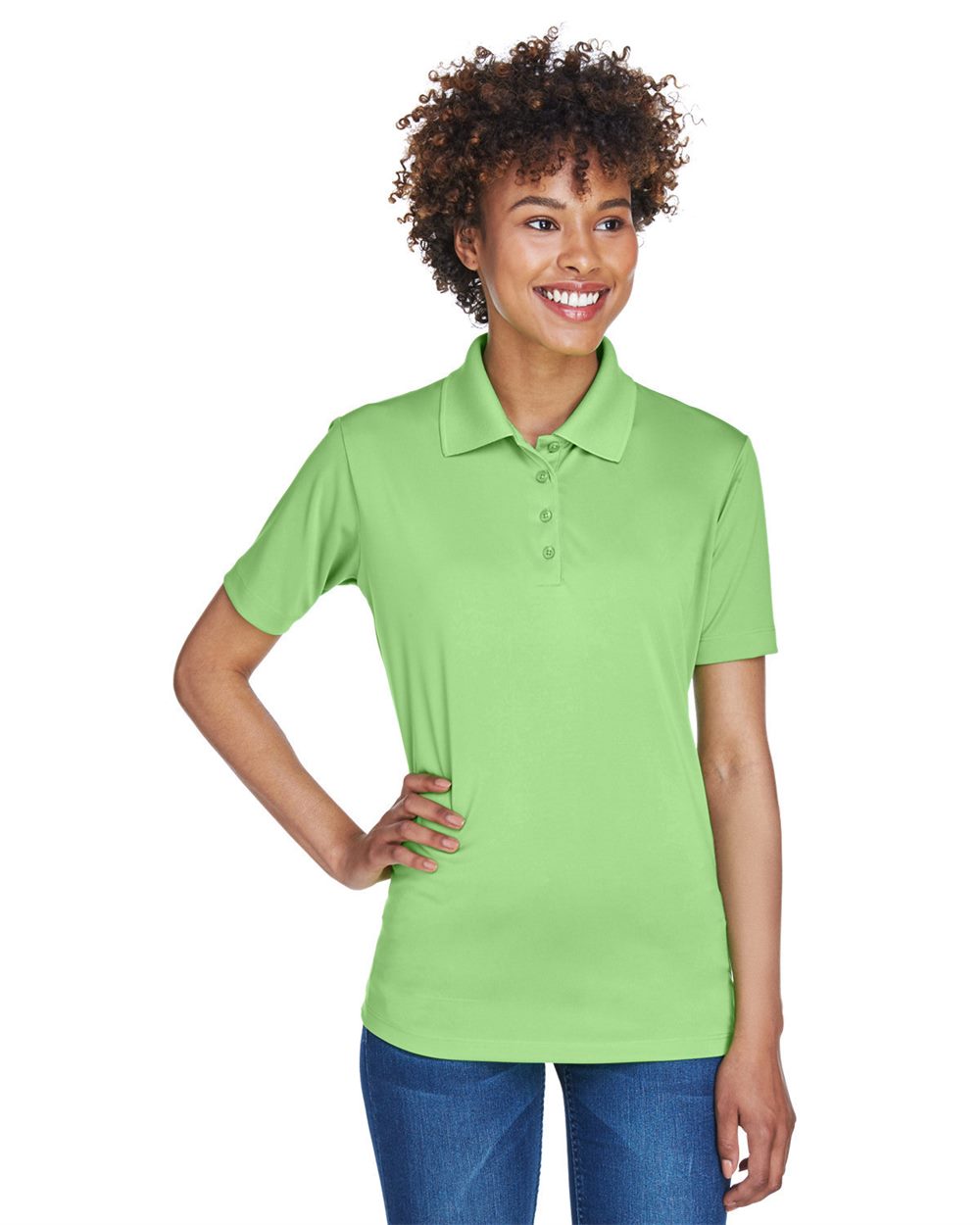 Women's Cool & Dry 8-Star Elite Performance Interlock Polo - 8610L 9