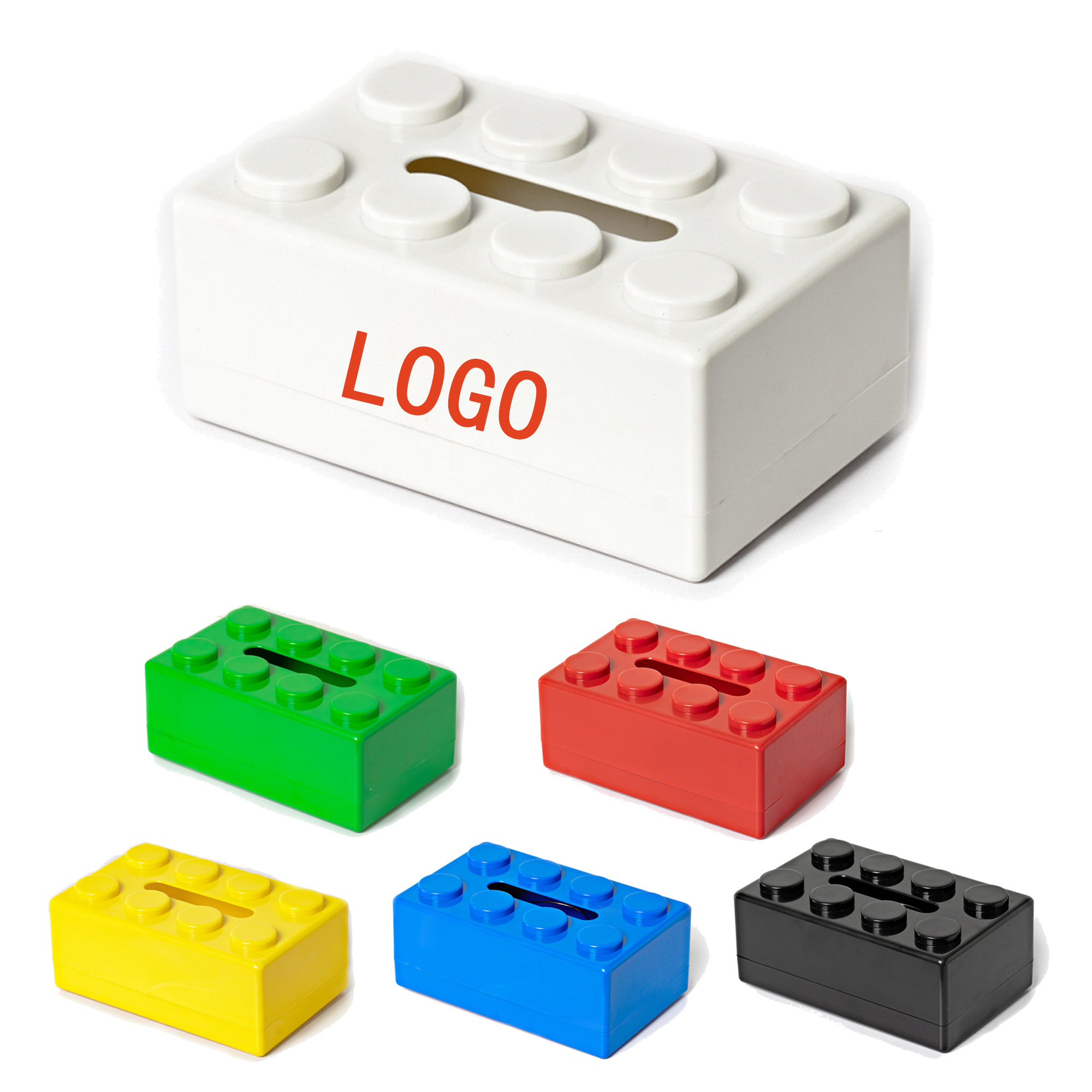 Building Blocks Tissue Storage Box 2