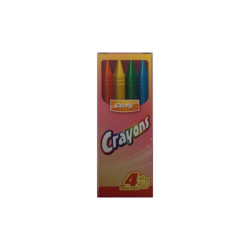 Crayons - 4 Count Assorted Colors 2