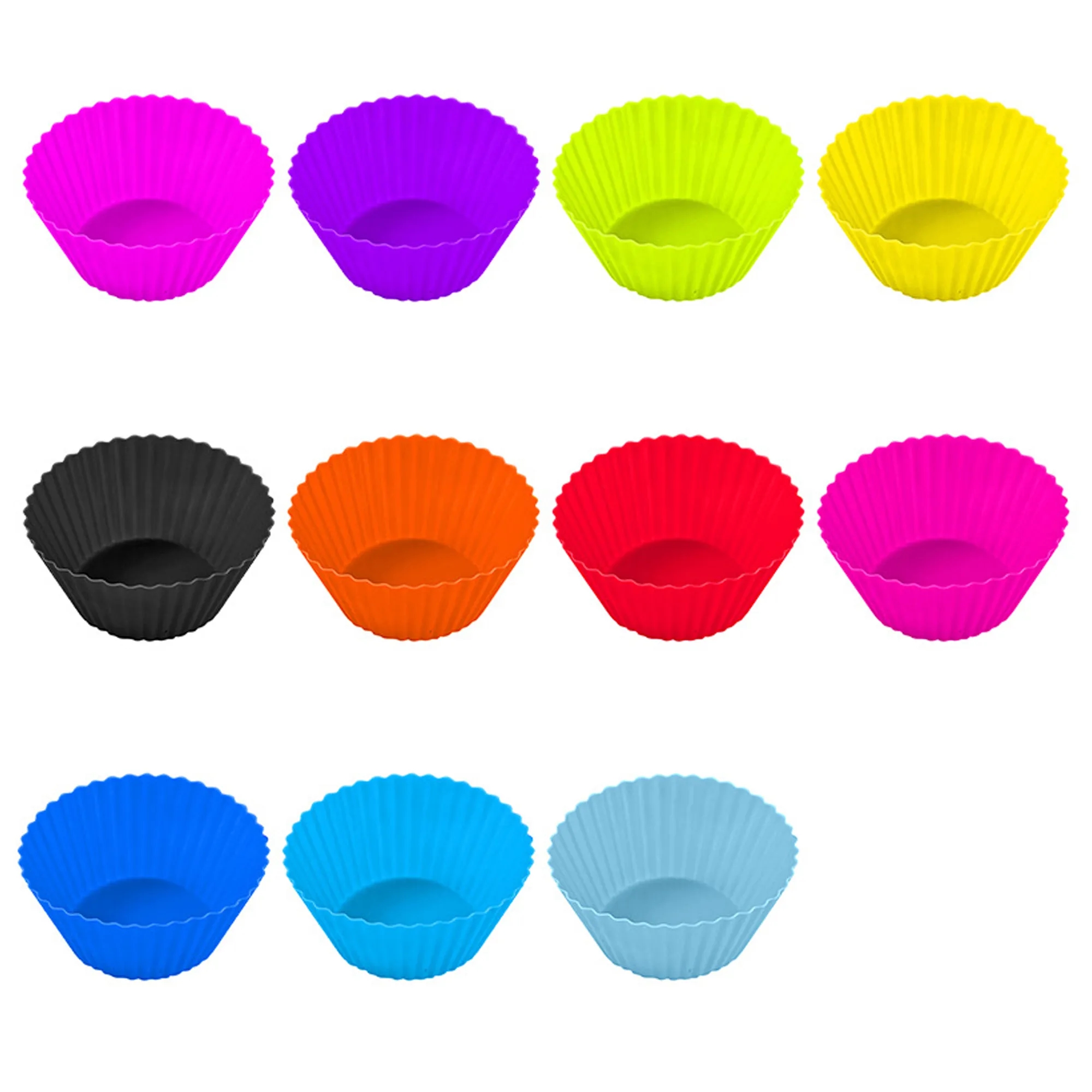 Muffin Cup Baking Silicone Cake Mold 2