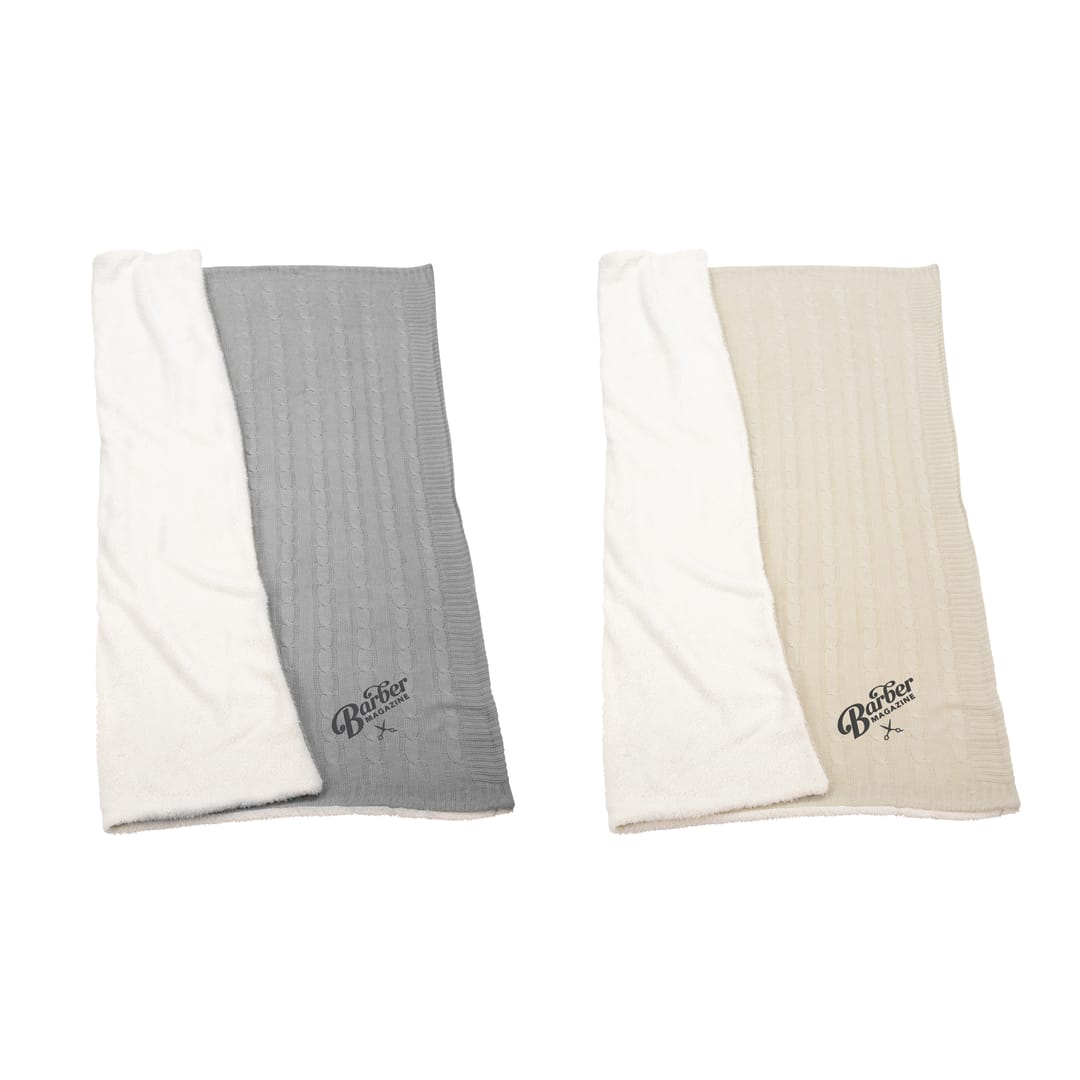 Field & Co.® Cable Knit Sherpa Blanket 73