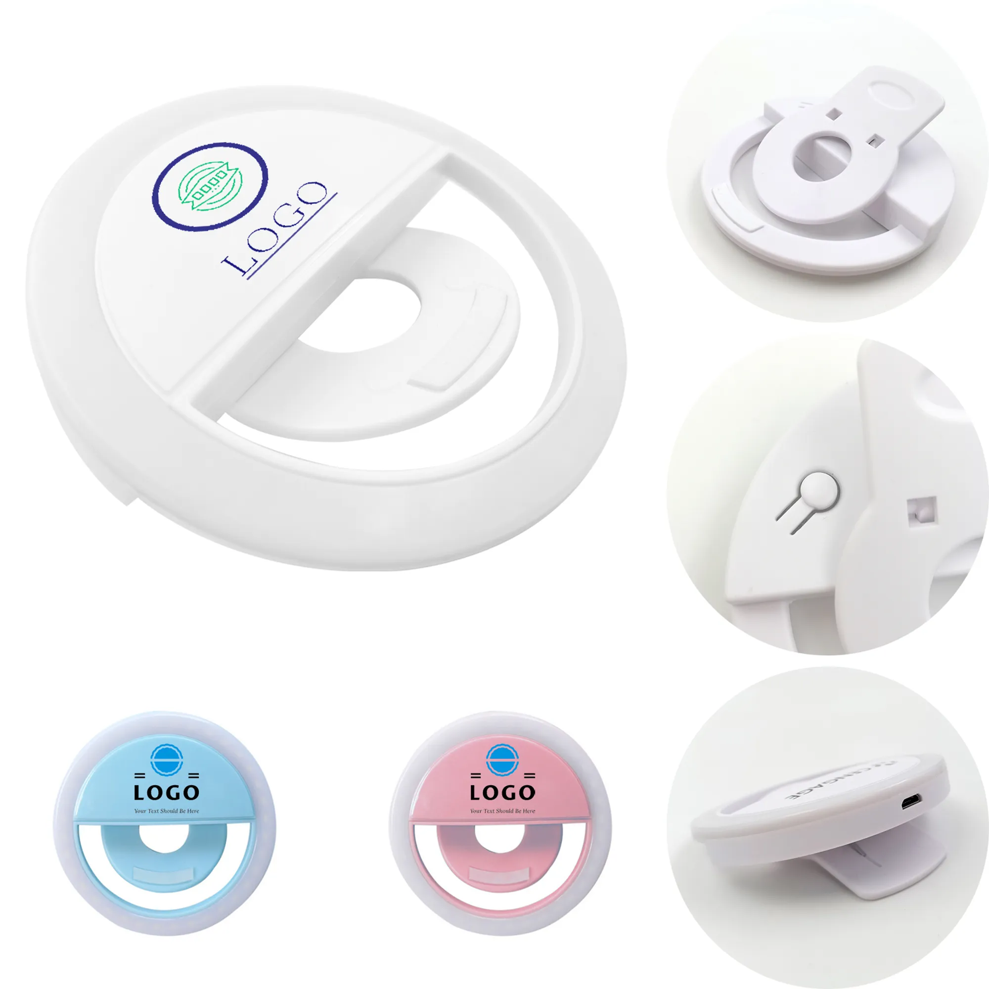 Bright Selfie Ring Fill Light Rechargerable 1