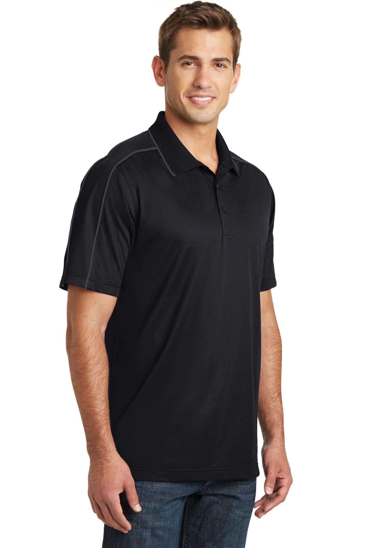 Micropique Sport-Wick Piped Polo