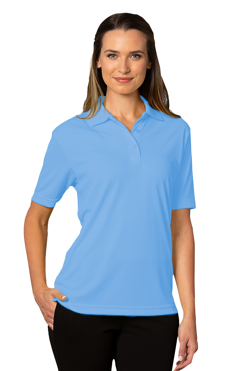 Ladies' Titan Value Wicking Short-Sleeve Polo 28