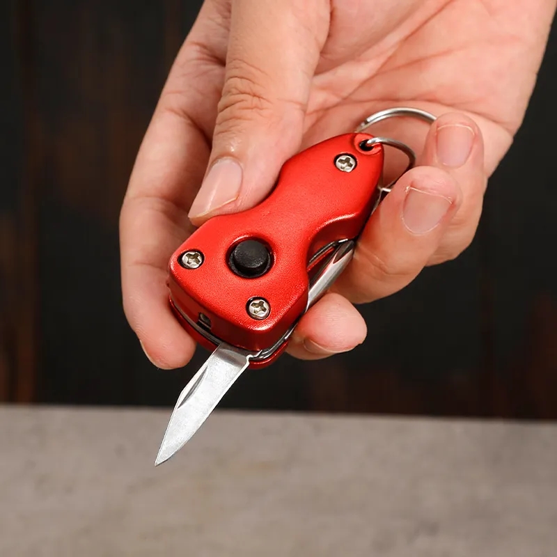 Outdoor Versatile Tactical Key Chain Tool 5
