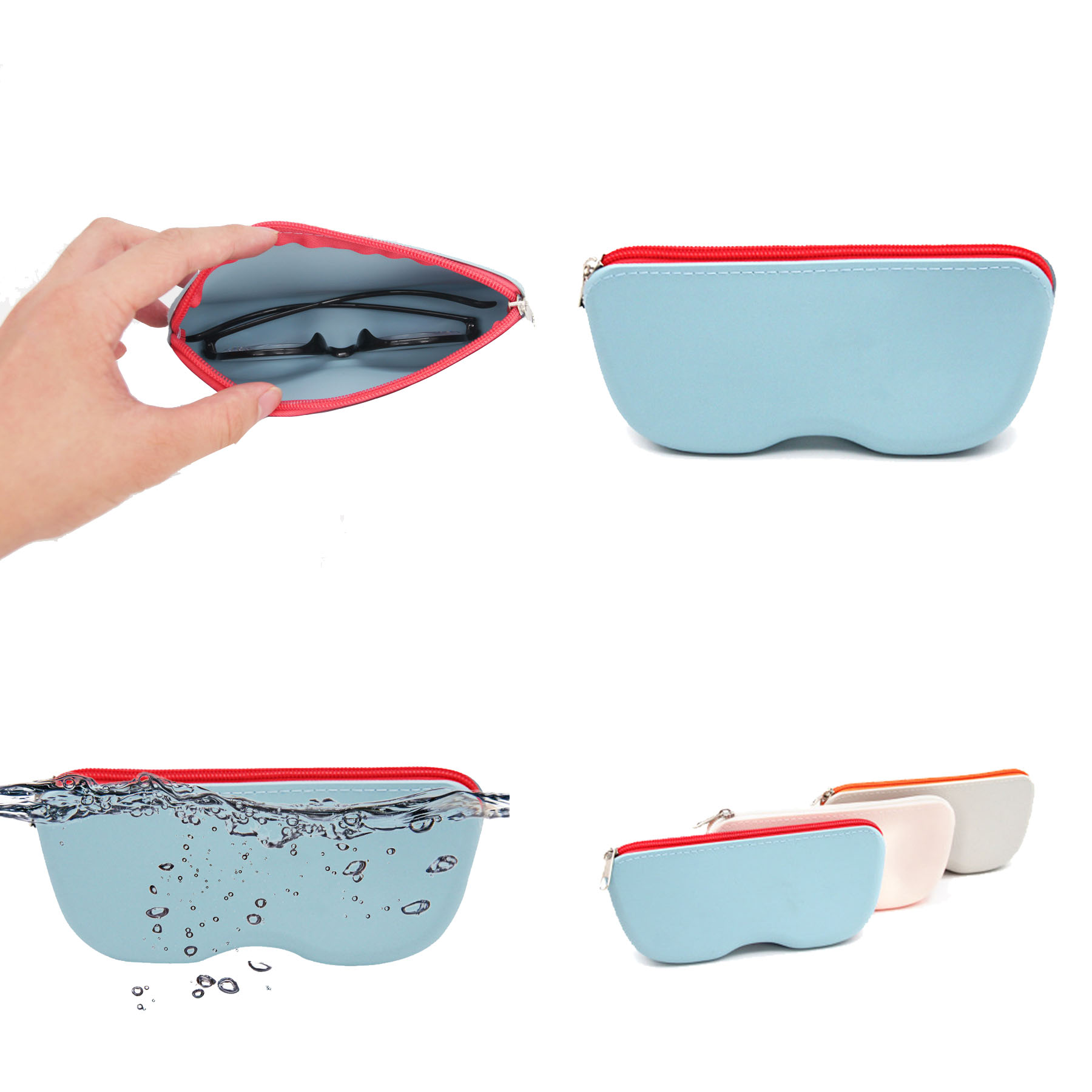 Silicone travel storage bag women hand bags 2