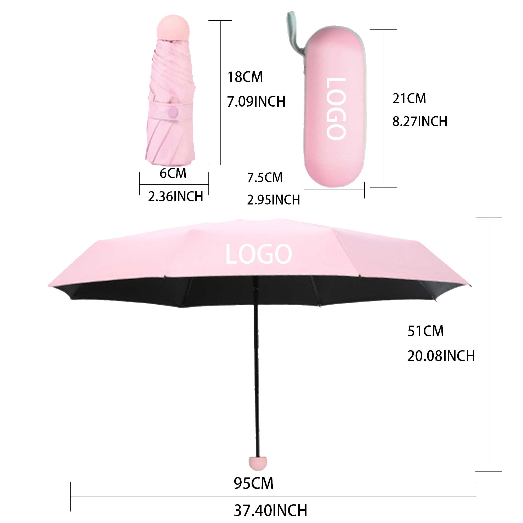 Portable Foldable Sun Umbrella 2