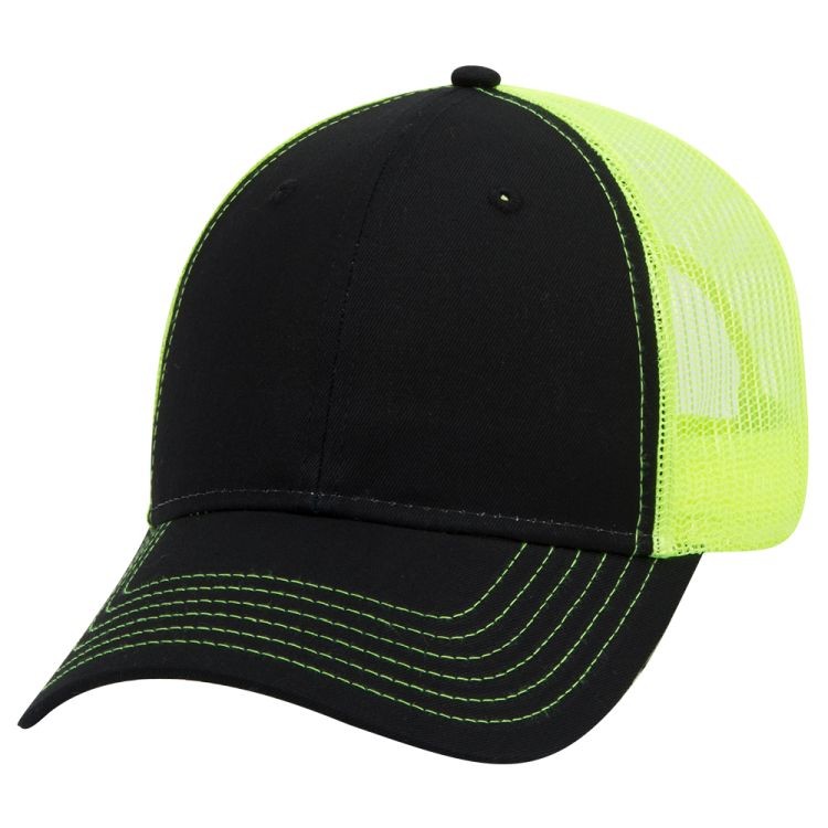 OTTO CAP® 6 Panel Low Profile Mesh Back Trucker Hat 88