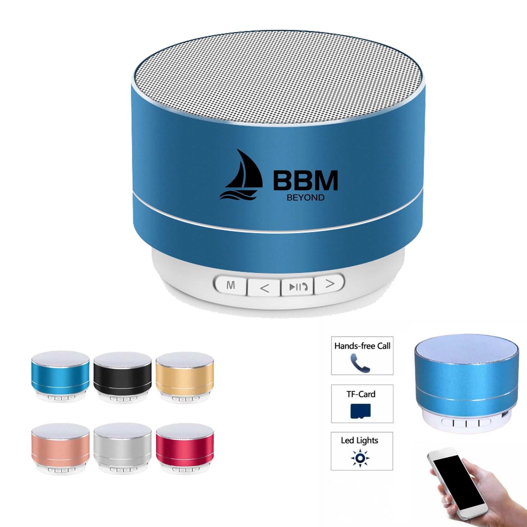 Portable Bluetooth Speaker With Hd Sound 1