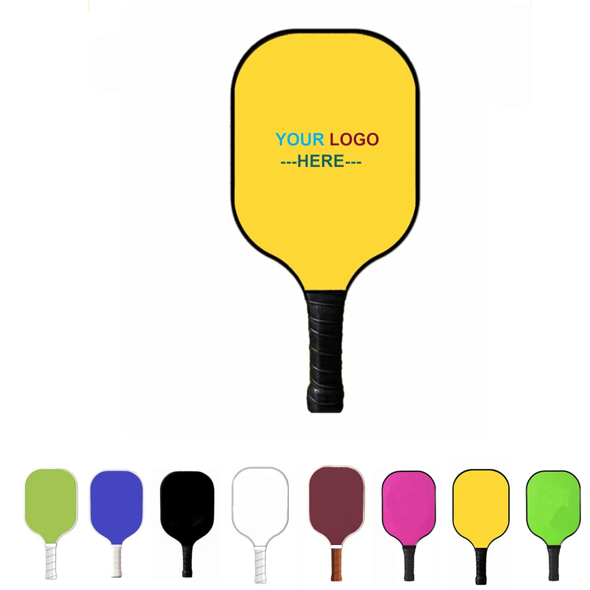 Thermoformed Carbon Fiber Core Single Pickleball Paddle 4