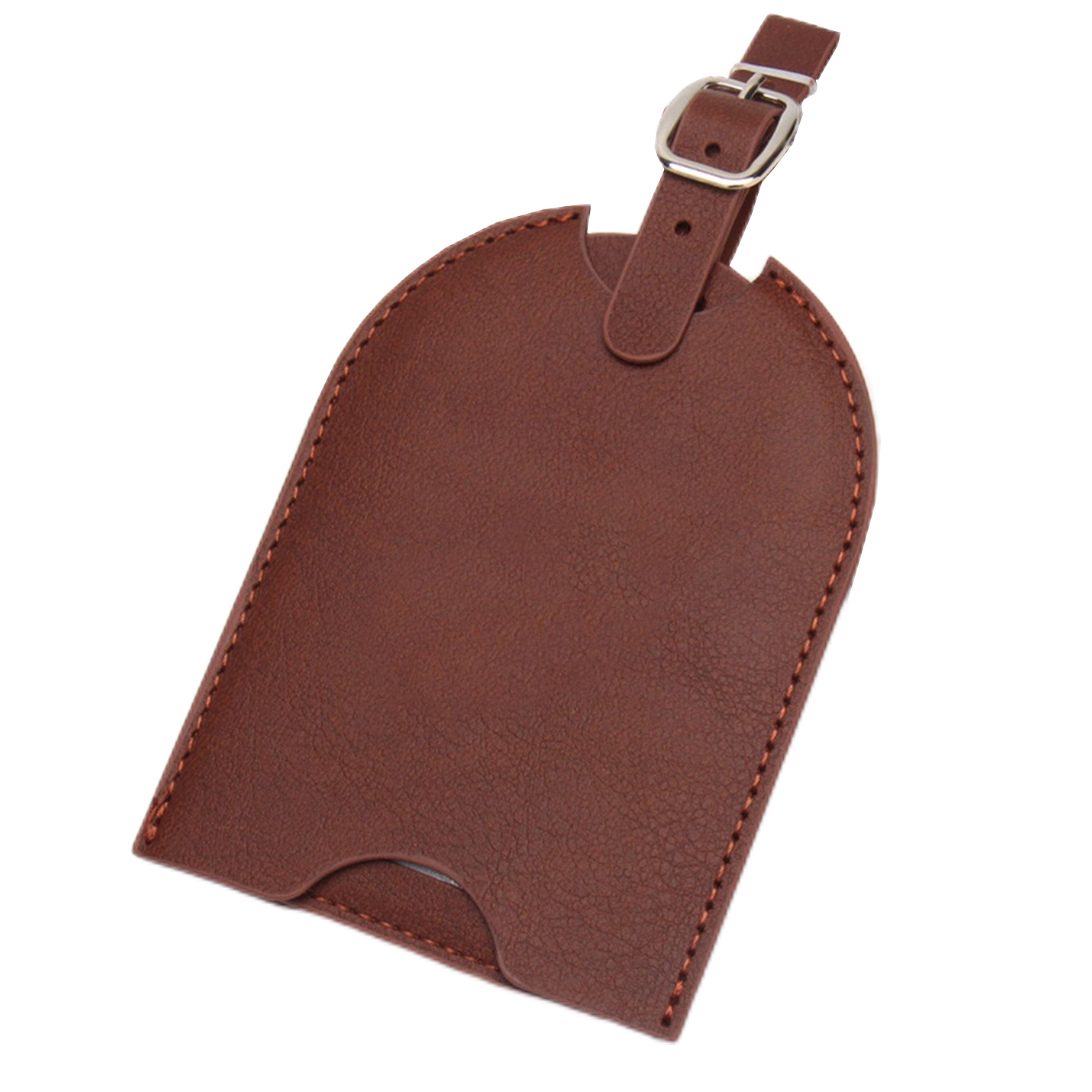 Leather Luggage Bag Case Tags, custom luggage tag with logo imprint 8