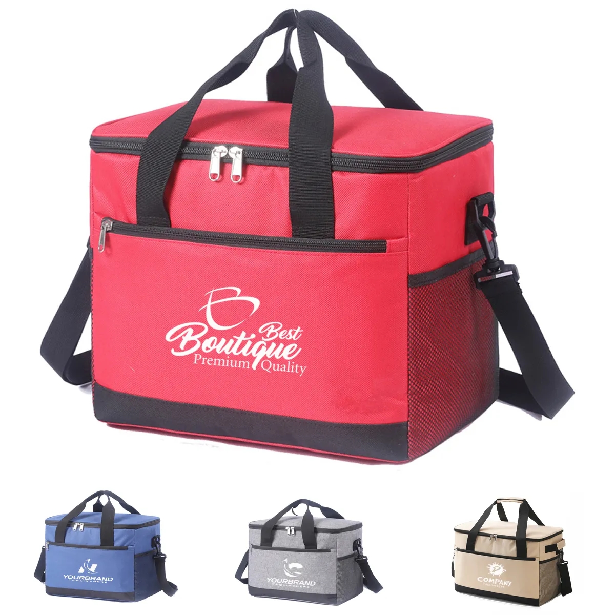Compartment Box Deck Insulated Reusable Lunch Bag 3