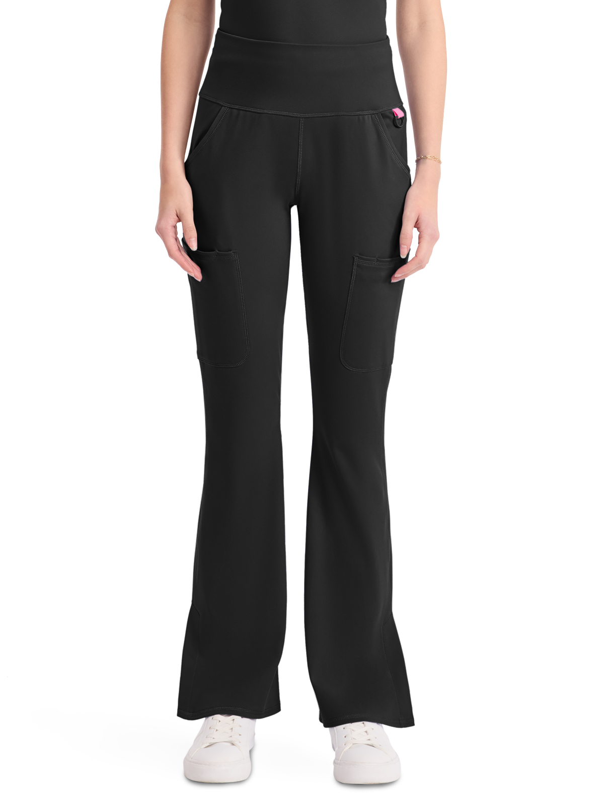Med Couture - MC AMP KNIT - Women's 5-Pocket Flare Leg Yoga Pant 8