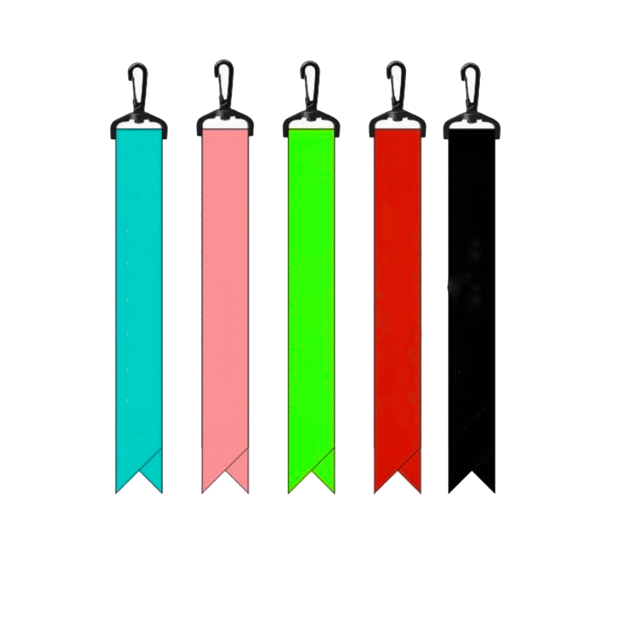 Multi-Color Customizable Double-Sided Printable Safety Streamer for Multi-Scene Outdoor Activities 1
