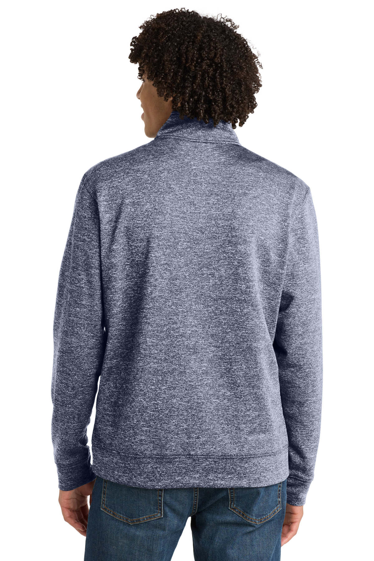 Sport-Tek PosiCharge Electric Heather Fleece 1/4-Zip Pullover. ST226, custom hoodie or sweatshirt with logo imprint 26