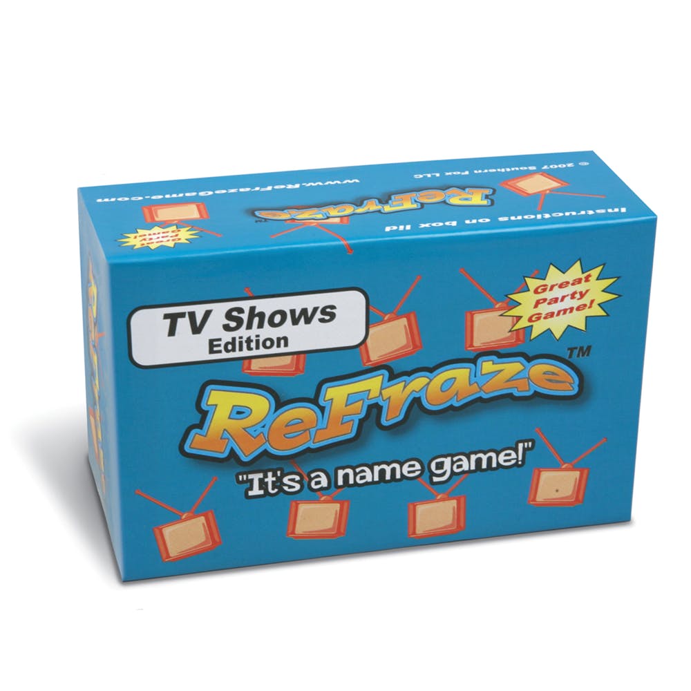 Re-Fraze TV Shows Edition - 2+ Players Ages 8+ 1