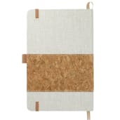FSC® Mix 5.5" x 8.5" Recycled Cotton Cork Notebook 62