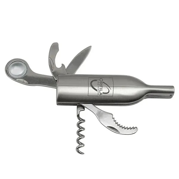 Multifunctional bottle opener with keyring 2