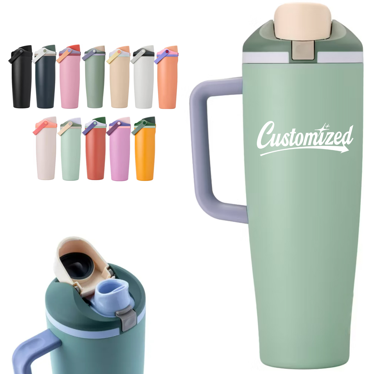 40oz Insulated Travel Mug 7