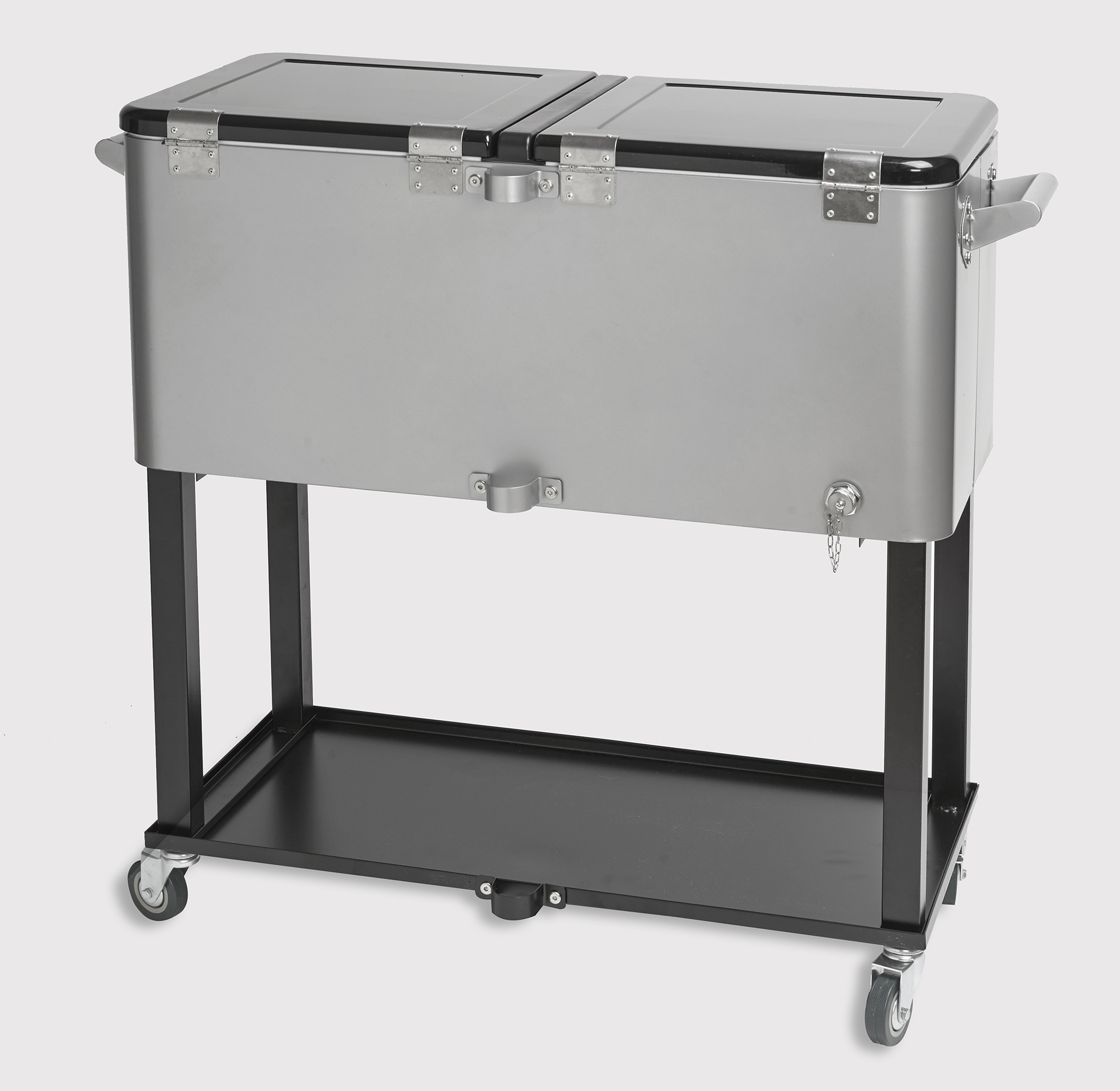 Rolling Cooler Vending Cart