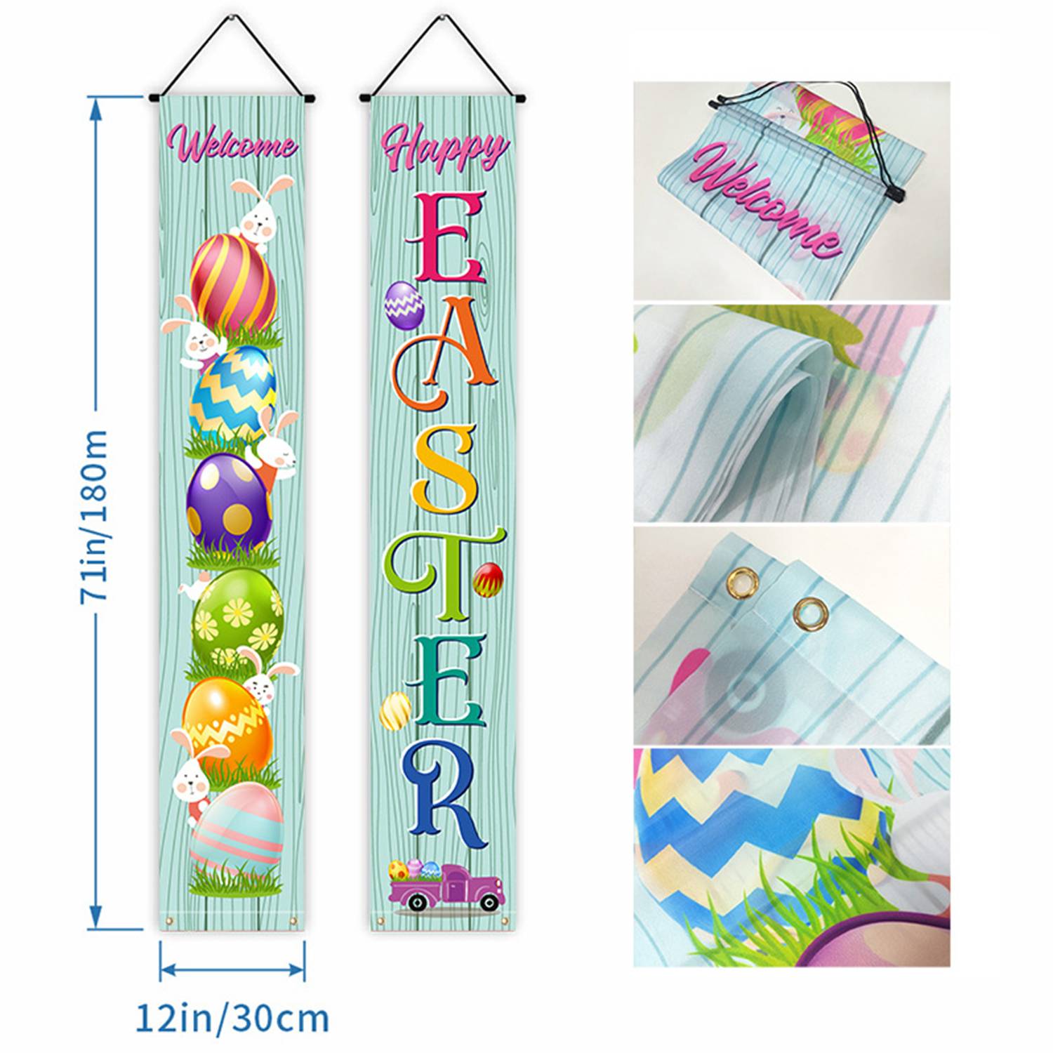 Graduation Season Couplet Congratulations Banner Door 2