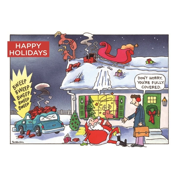 Holiday Policy Humorous Greeting Card 2