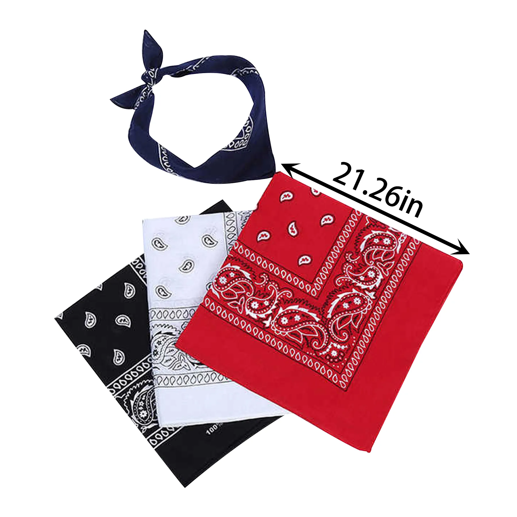 22'' Full Color Square Bandanna 4