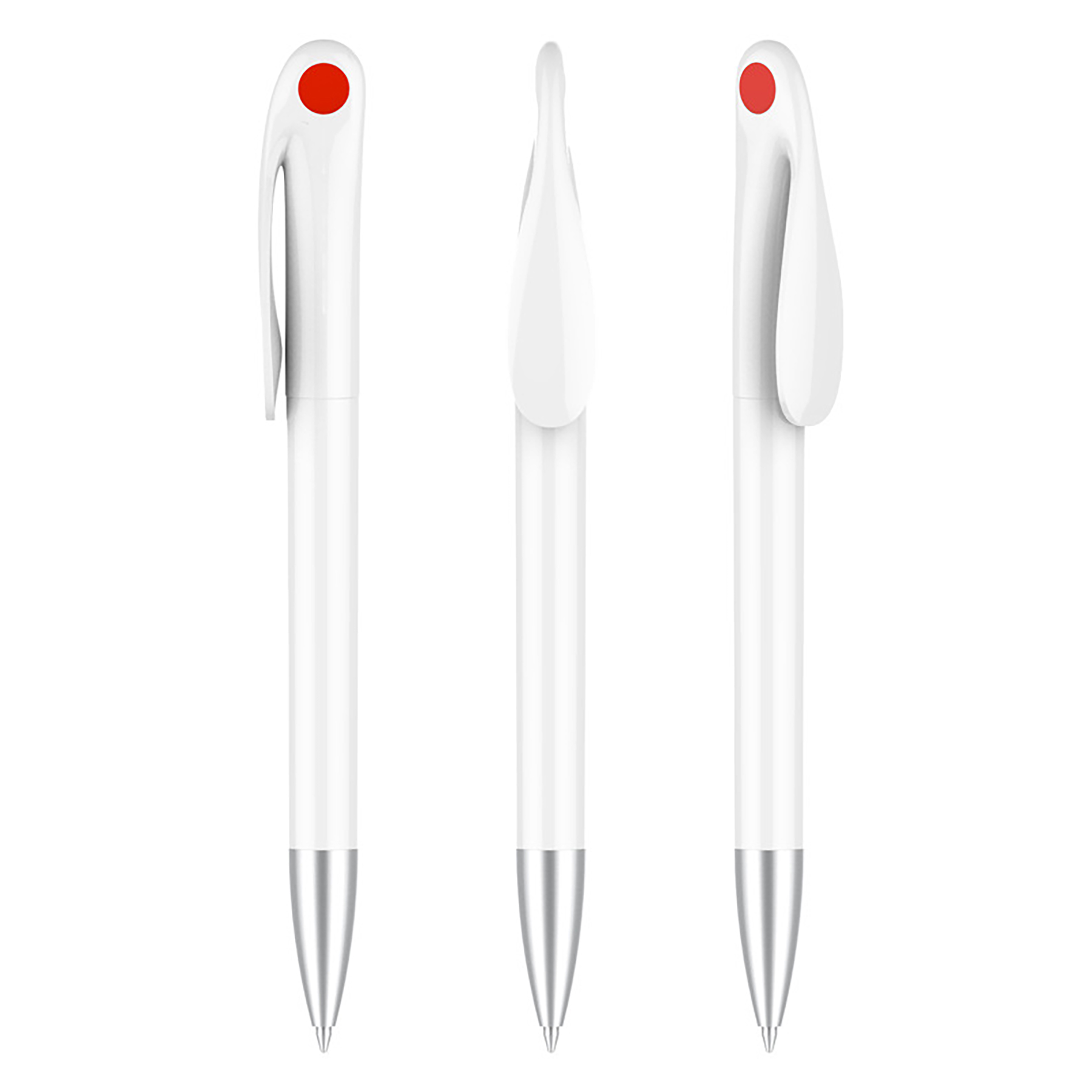 Retractable Ballpoint Pen Plastic Twist Pens 8