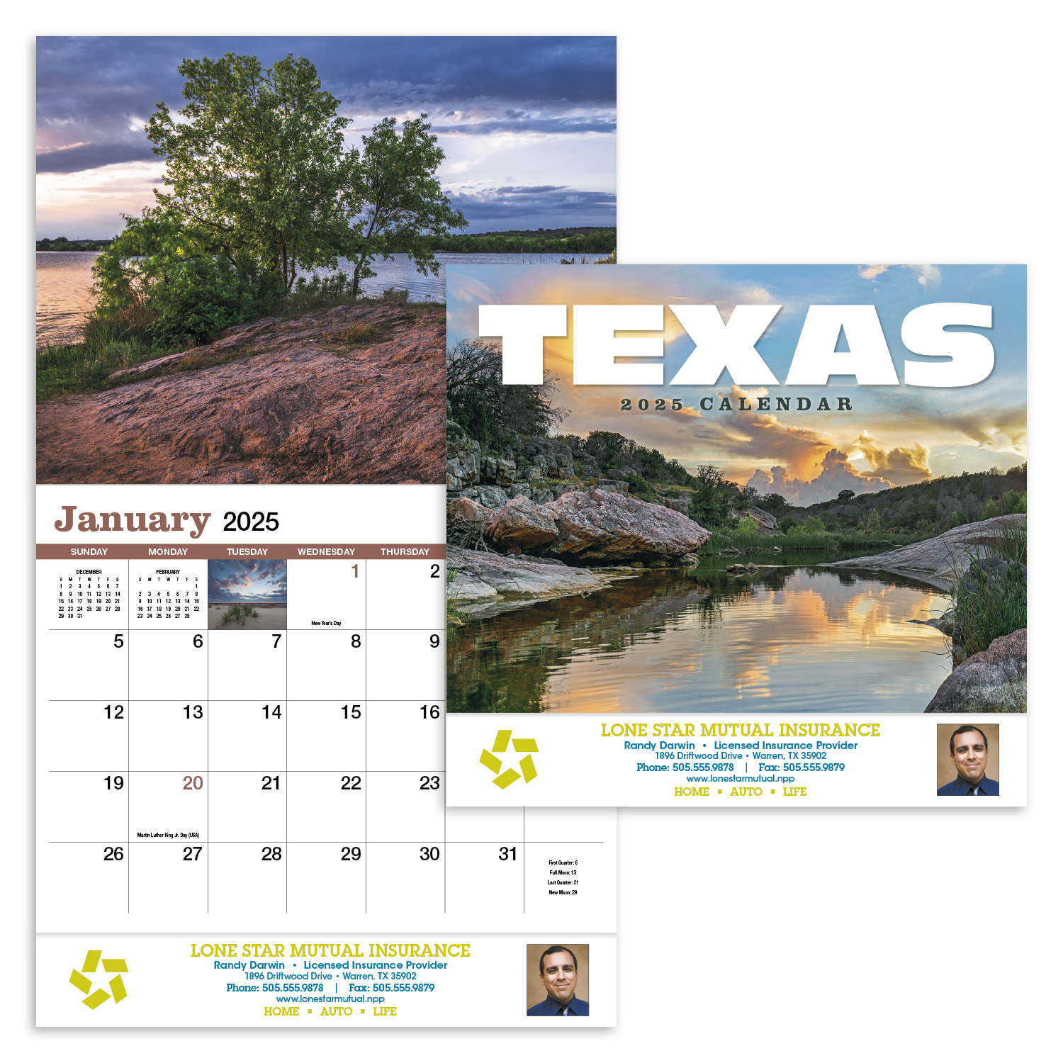 HotLine® Products Texas Appointment Calendar - Stapled 24