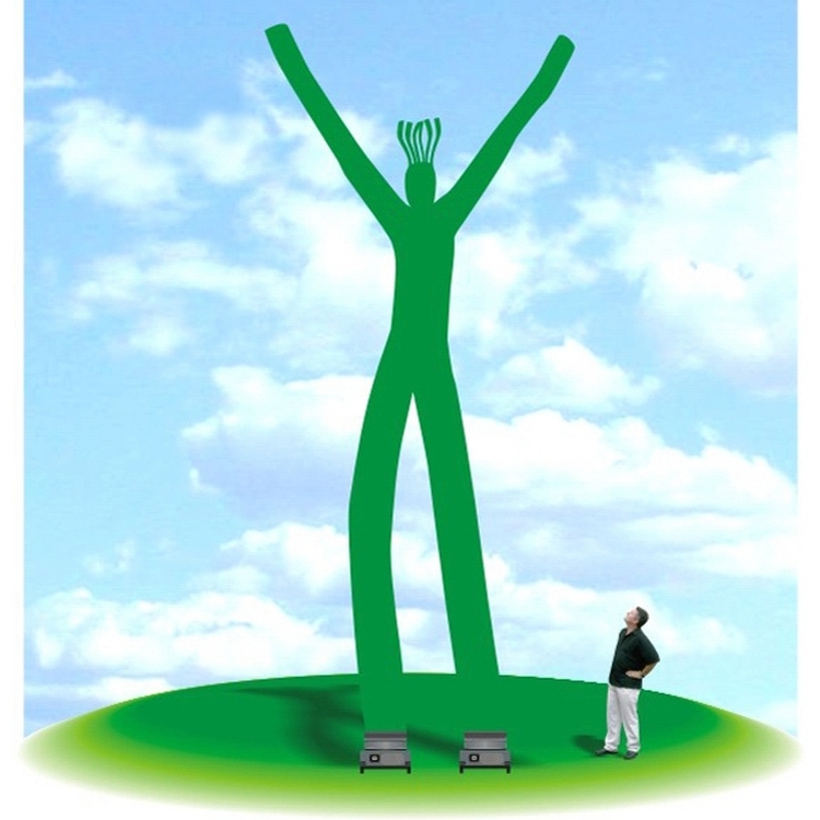 Inflatable 28' tall Fly Guy Tube Air Dancer 4