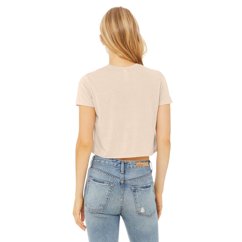 Bella + Canvas Ladies' Flowy Cropped T-Shirt 1