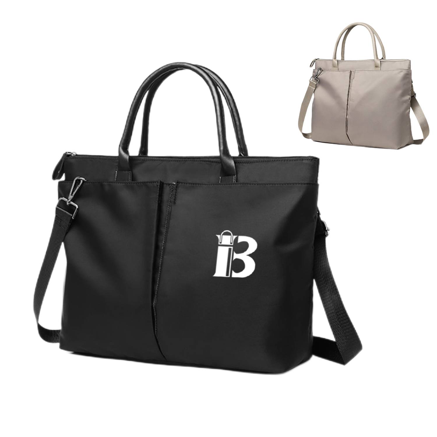 Business Oxford Cloth Briefcase Crossbody Bag 2