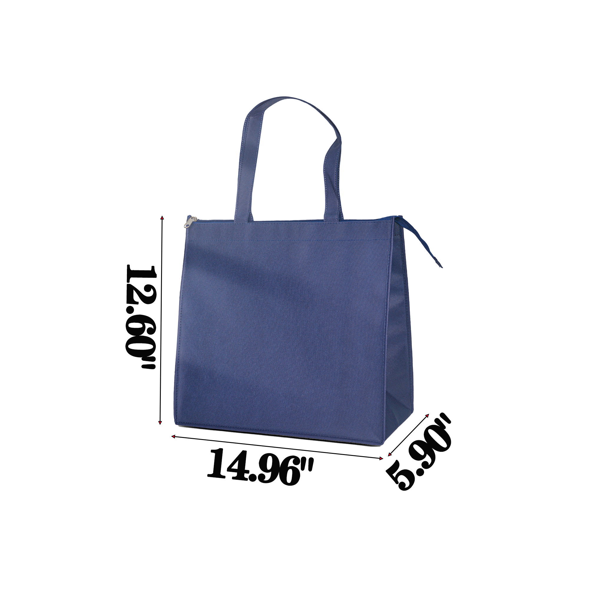 Zippered Non Woven Tote Bag 2