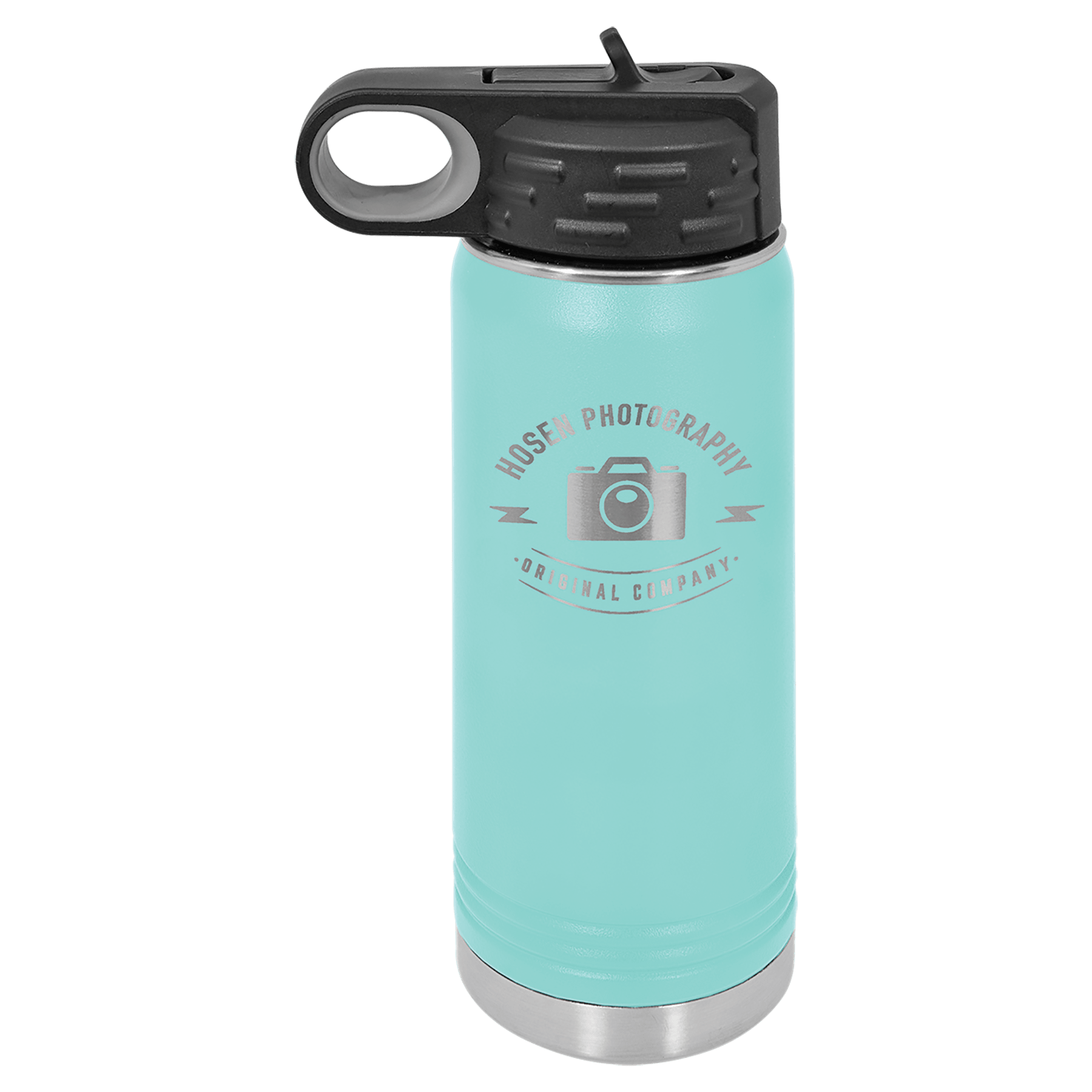 Polar Camel 20 oz. Teal Water Bottle 2