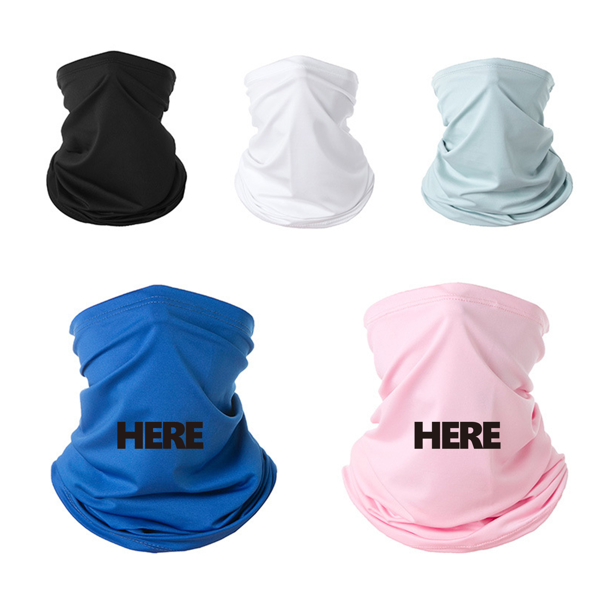 Cycling sunscreen ice silk scarf 3